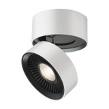 KUZCO Lighting FM9405-WH Solo - 20W LED Flush Mount-3.75 Inches Tall and 5 Inches Wide, Finish Color: White