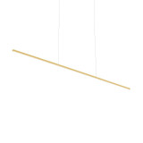 KUZCO Lighting LP18260-BG Vega Minor - 42W LED Linear Pendant-0.5 Inches Tall and 0.5 Inches Wide, Finish Color: Brushed Gold