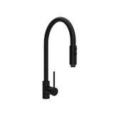 Pirellone Tall Pull-Down Kitchen Faucet Matte Black