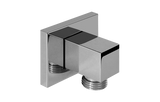 GRAFF G-8633-PN Contemporary Square Wall Supply Elbow