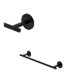 Amahle 18" Towel Bar Matte Black