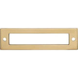 Hollin Backplate 3 3/4" (c-c) - Honey Bronze