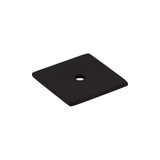 Square Backplate 1 1/4" - Flat Black