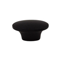 Oval Knob 1 1/2" - Flat Black