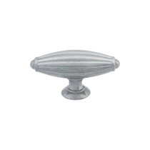 Tuscany T-Handle Large 2 7/8" - Pewter Light