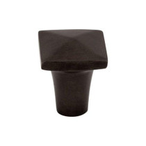 Aspen Square Knob 7/8" - Medium Bronze