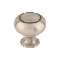 Ring Knob 1 1/4" - Brushed Satin Nickel