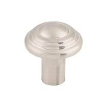 Aspen II Button Knob 1 1/4" - Brushed Satin Nickel