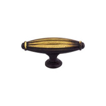 Tuscany T-Handle Small 2 5/8" - Dark Antique Brass