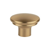 Julian Oval Knob 1 3/8" - Honey Bronze