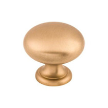 Mushroom Knob 1 1/4" - Brushed Bronze