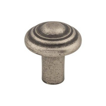 Aspen Button Knob 1 1/4" - Silicon Bronze Light