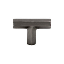 Lydia T Shape Knob 1 3/4" - Ash Gray