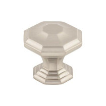 Chalet Knob 1 1/2" - Brushed Satin Nickel