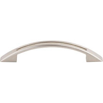 Tango Cut Out Pull 3 3/4" (c-c) - Brushed Satin Nickel