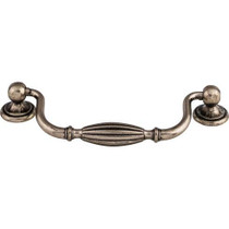 Tuscany Drop Pull Small 5 1/16" (c-c) - Pewter Antique