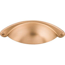 Arendal Cup Pull 2 1/2" (c-c) - Brushed Bronze