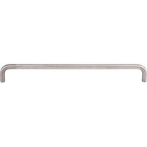 Bent Bar 8 13/16" (c-c) (8mm Diameter) - Brushed Stainless Steel