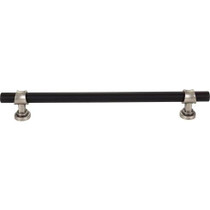 Bit Appliance Pull 18" (c-c) - Flat Black and Pewter Antique