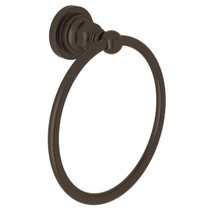 San Giovanni Towel Ring Tuscan Brass