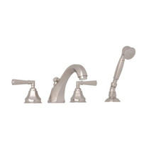 Palladian® 4-Hole Deck Mount Tub Filler Satin Nickel