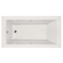 SYDNEY 6632 AC W/WHIRLPOOL SYSTEM-WHITE-LEFT HAND