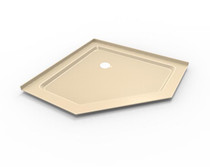 SHOWER PAN AC 3838 NEO ANGLE - BONE