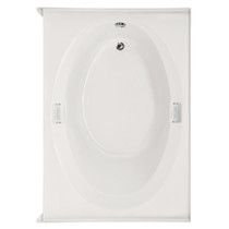 MARIE 6042 AC TUB ONLY-WHITE-LEFT HAND