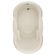 VANESSA 7242 AC TUB ONLY-BISCUIT