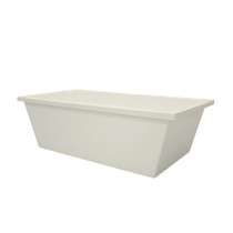CHEYENNE, FREESTANDING TUB ONLY 66X36 - -BISCUIT