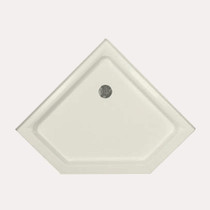 SHOWER PAN GC 3838 NEO ANGLE - BISCUIT