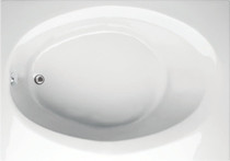 RUBY 6036 STON W/ WHIRLPOOL SYSTEM - WHITE