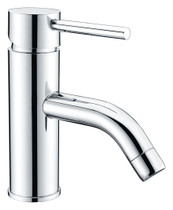 Bravo Series Single Hole Single-Handle Low-Arc Bathroom Faucet in Polished Chrome