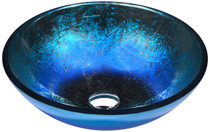 Oceana Series Vessel Sink in Blue