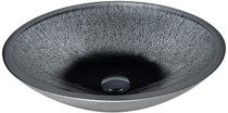Zebedia Series Vessel Sink in Black