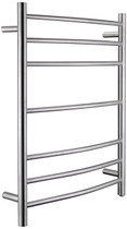 Gown 7-Bar Electric Towel Warmer in Brushed Nickel