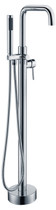 Moray Series 2-Handle Freestanding Tub Faucet in Polished Chrome