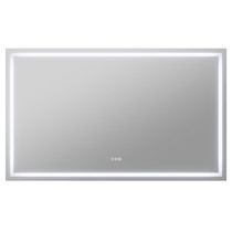 ANZZI 36-in. x 60-in. Frameless LED Front/Back Light Bathroom Mirror w/Defogger
