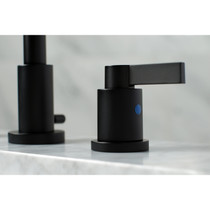 Fauceture FSC8950NDL 8 in. Widespread Bathroom Faucet, Matte Black