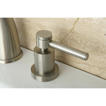 Kingston Brass KS2968DL 8 in. Widespread Bathroom Faucet, Brushed Nickel