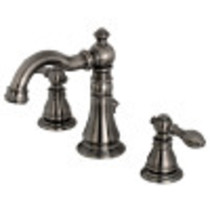 Fauceture FSC1974ACL American Classic Widespread Bathroom Faucet, Black Stainless