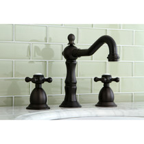 Kingston Brass KS1975BX 8 in. Widespread Bathroom Faucet, Oil Rubbed Bronze