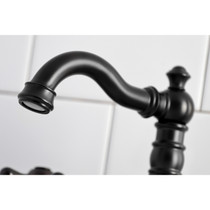 Fauceture FSC1970AX American Classic Widespread Bathroom Faucet, Matte Black