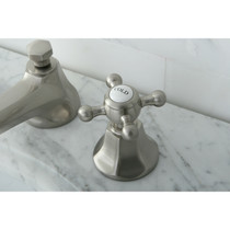 Kingston Brass KS4468BX 8 in. Widespread Bathroom Faucet, Brushed Nickel