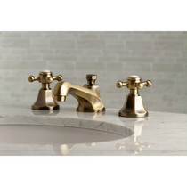 Kingston Brass KS4463BX 8 in. Widespread Bathroom Faucet, Antique Brass