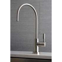 Kingston Brass KSAG8198DL Concord Reverse Osmosis System Filtration Water Air Gap Faucet, Brushed Nickel