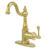 Fauceture FS7642BL Single-Handle Bathroom Faucet, Polished Brass