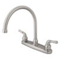 Kingston Brass KB798LS Magellan Centerset Kitchen Faucet, Brushed Nickel