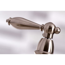 Kingston Brass KS7278ALBS Kitchen Faucet with Side Sprayer, Brushed Nickel