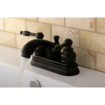 Kingston Brass KB2605KL 4 in. Centerset Bathroom Faucet, Oil Rubbed Bronze